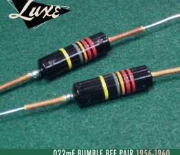 bomblebee 0022uf 262x225 - Condensadores LUXE RADIO - Bumble Bee Capacitors 0,022uf Matched Pair